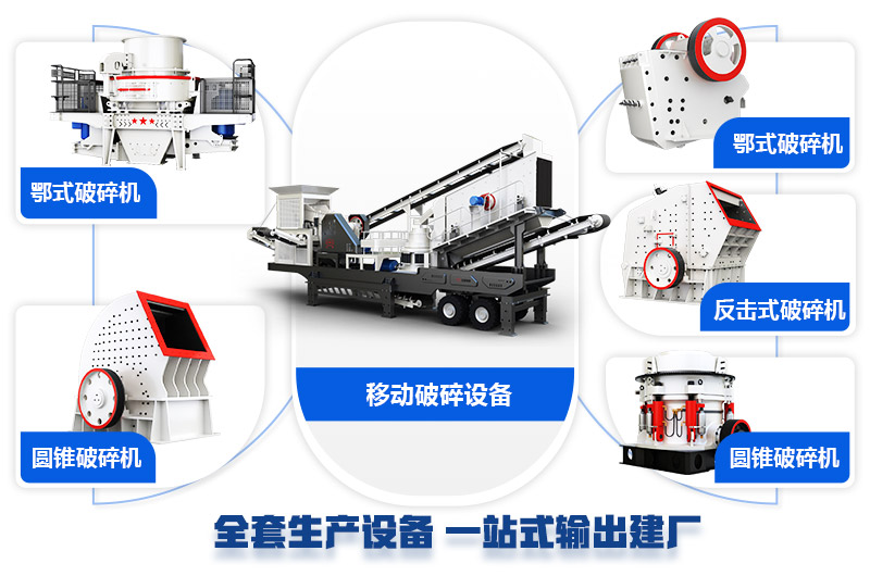 流動(dòng)式青石打石子機(jī)可隨需求任意搭配